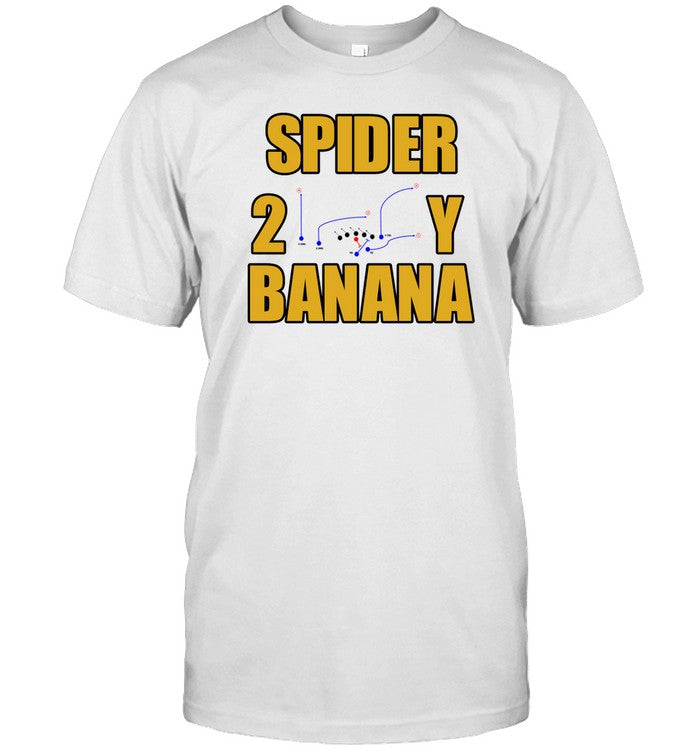 Jon Gruden Wearing Spider 2Y Banana Shirt