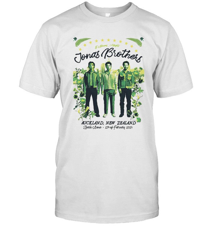 Jonas Brothers 27 Feb 2024 Spark Arena, Auckland, New Zealand Shirt