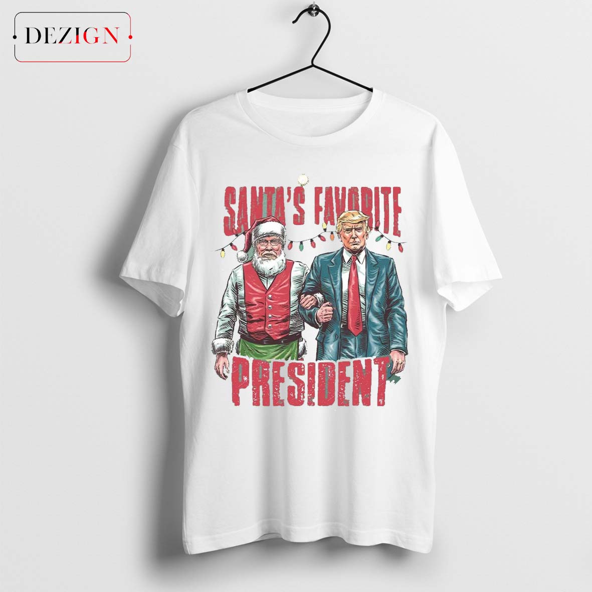 Santa_s Favorite President Shirt Comfort ColorsÂ®, Trump Christmas Sweatshirt, Santa Trump Shirt, Christmas Republican Sweater, Funny Trump