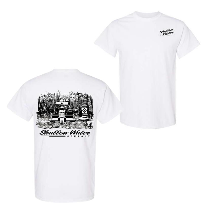 Gator Tail Tee 2 Sides Tshirt, For Men, For Women