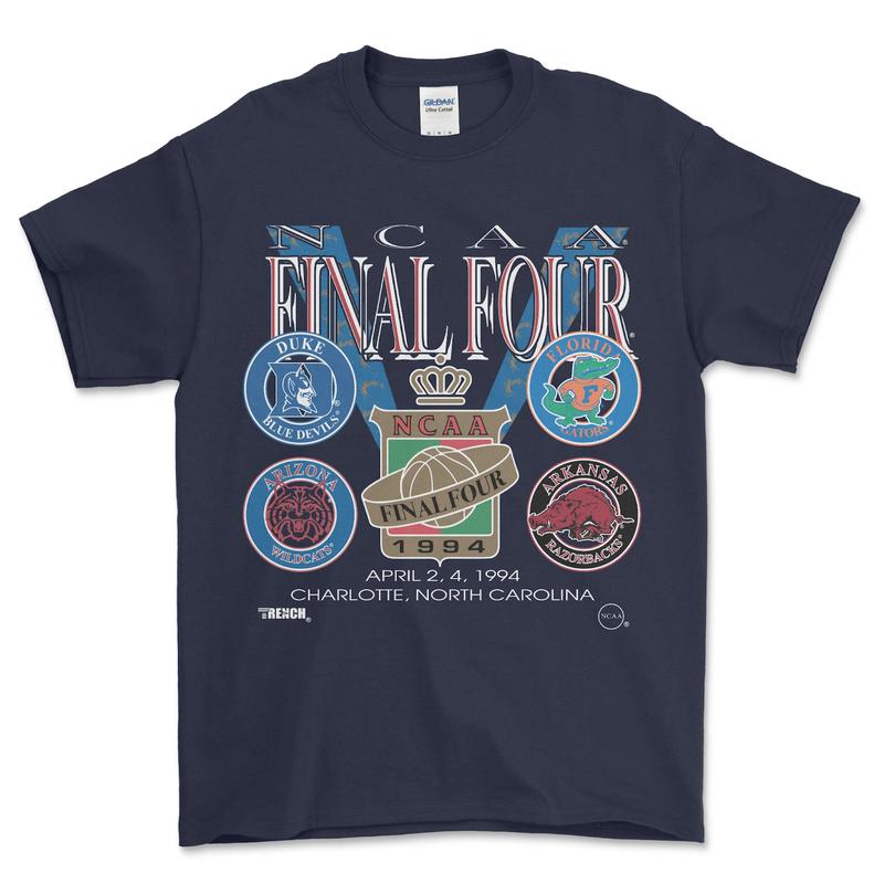 NCAA Final Four Indianapolis Minnesota T-shirt Basketball Top Menswear Fitted Medium Short Sleeve Street Style Tee Underwear Streetwear 90s vintage