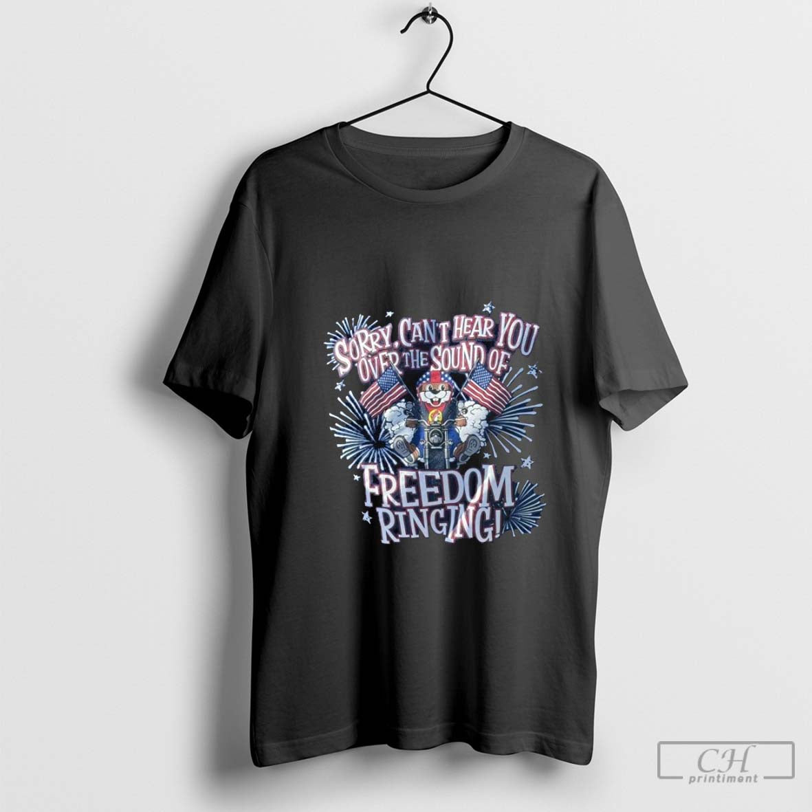 Sorry CanÃ¢â‚¬â„¢t Hear You Over The Sound Of Freedom Ringing Squirrel Shirt
