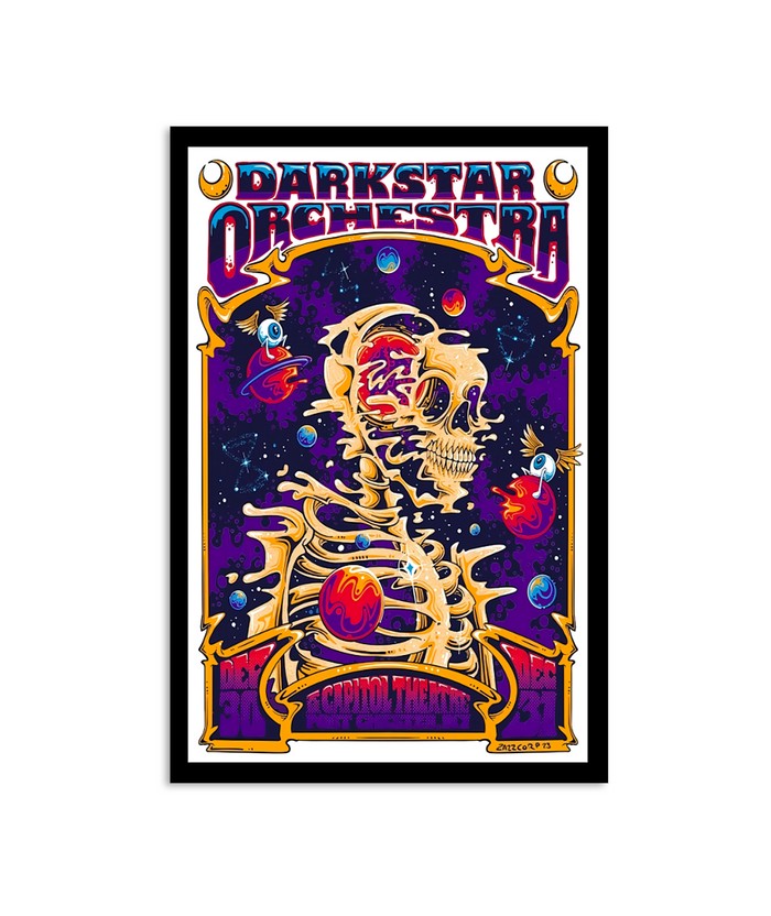 Dark Star Orchestra December 30-31, 2023 Capitol Theatre Port Chester, NY Poster