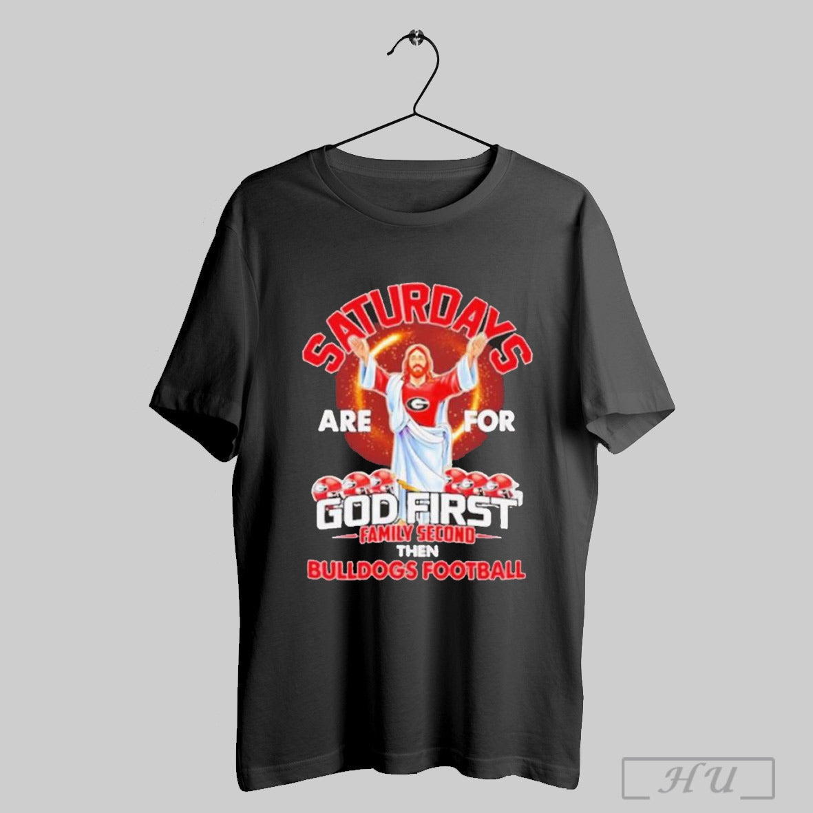 Saturdays Are For God First Family Second Then Bulldogs Football Shirt Sweatshirt Hoodies Poster
