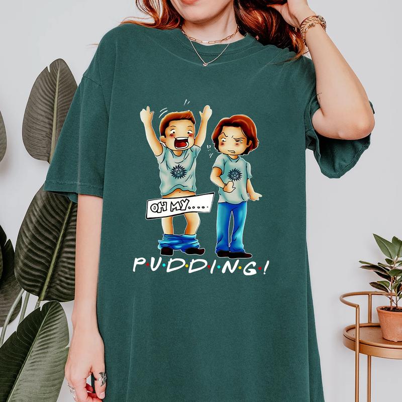 Pudding Dean & Sam T Shirt, Supernatural T Shirt, Gift For Woman and Man Unisex T-Shirt Sweatshirt Hoodie