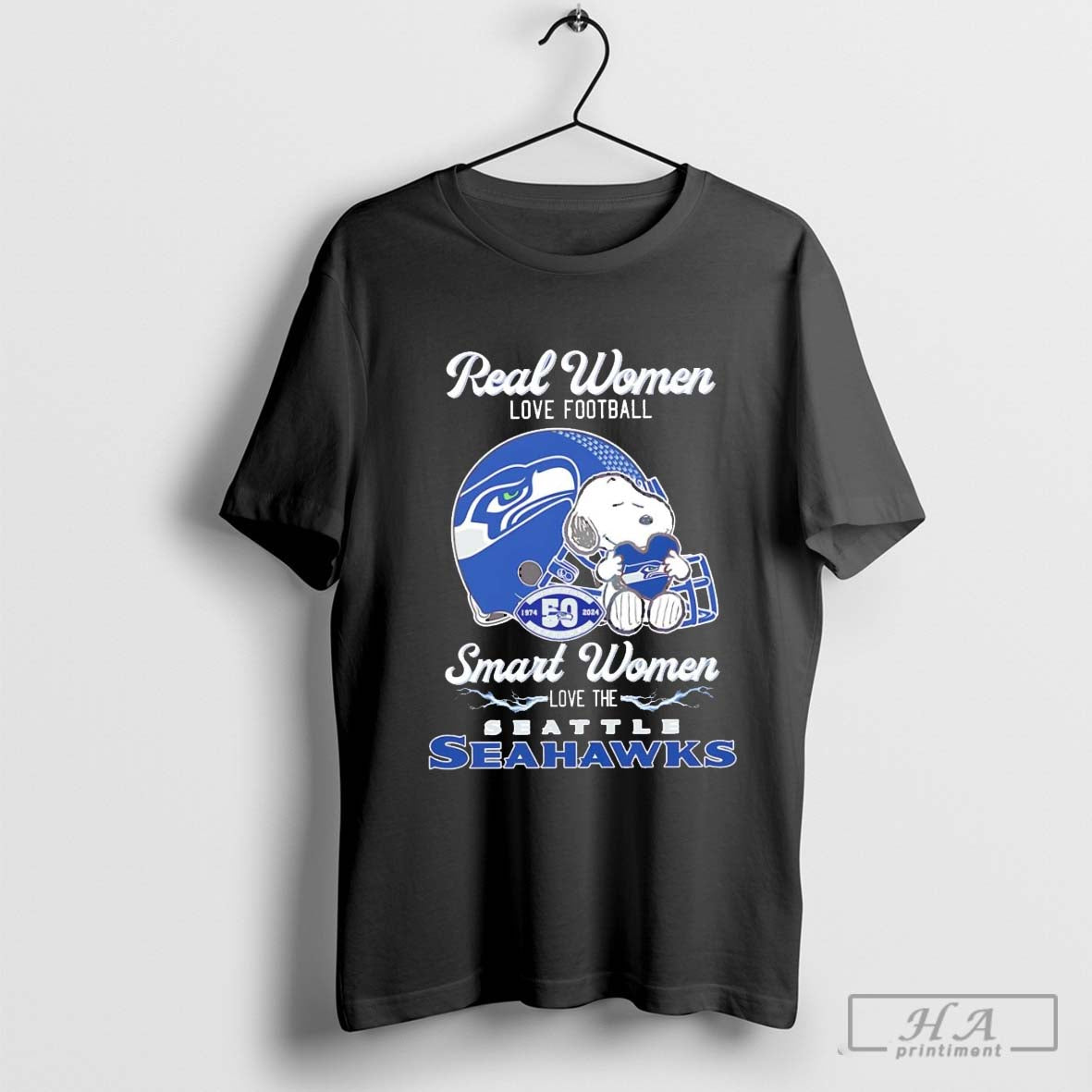 Snoopy Seattle Seahawks fans real women love football shirt