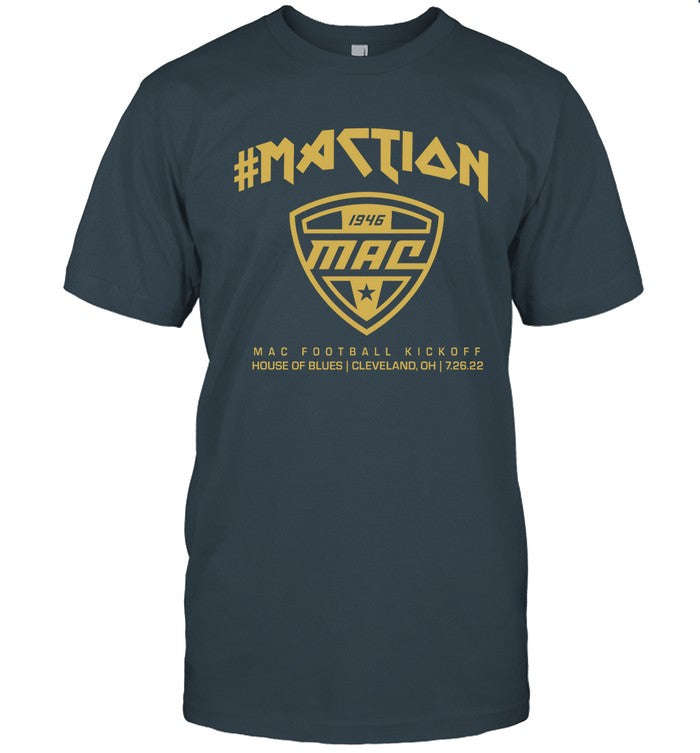 Maction Mac Football Kickoff House Of Blues 2022 Tee