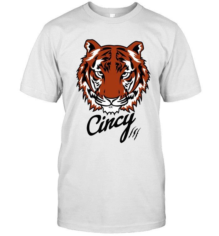 Shirt Cincy The Tiger Head 2024