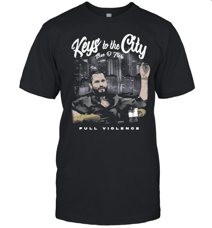 Full Violence x Jorge Masvidal Keys To The City Limited T-Shirt