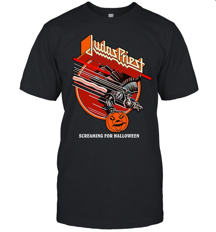 Judas Priest Screaming For Halloween Limited Tee