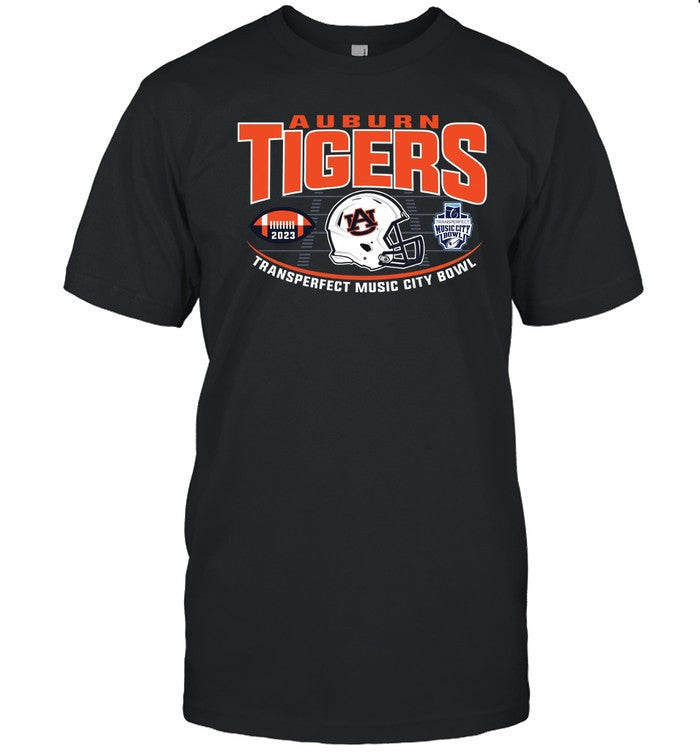 Auburn University Football 2023 Music City Bowl Bound T-Shirt