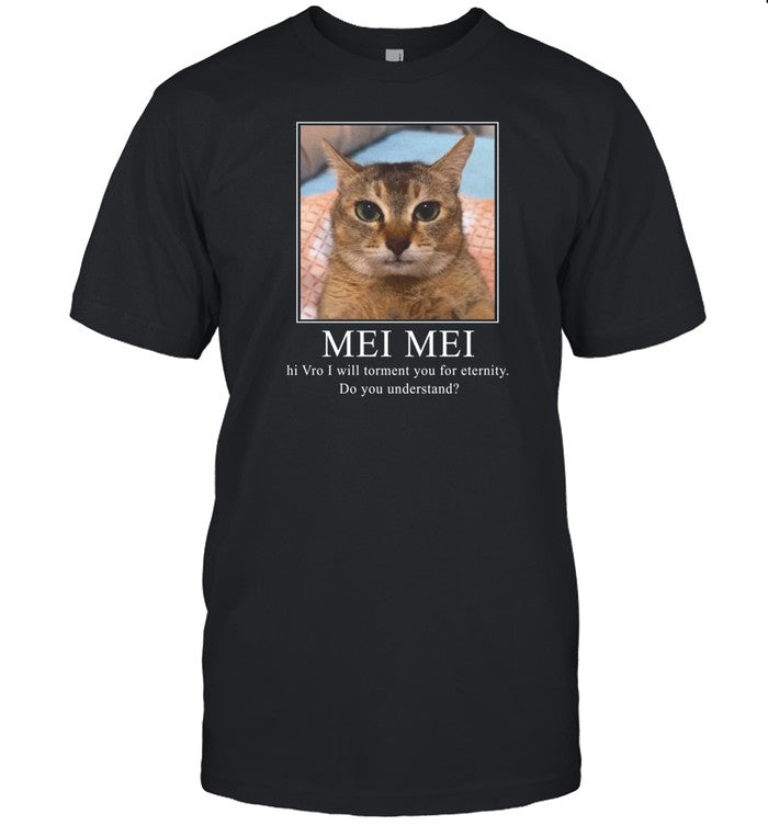 Evilbabyonline Îœei Îœei Hi Vro I Will Torment You For Eternity Do You Understand Shirt