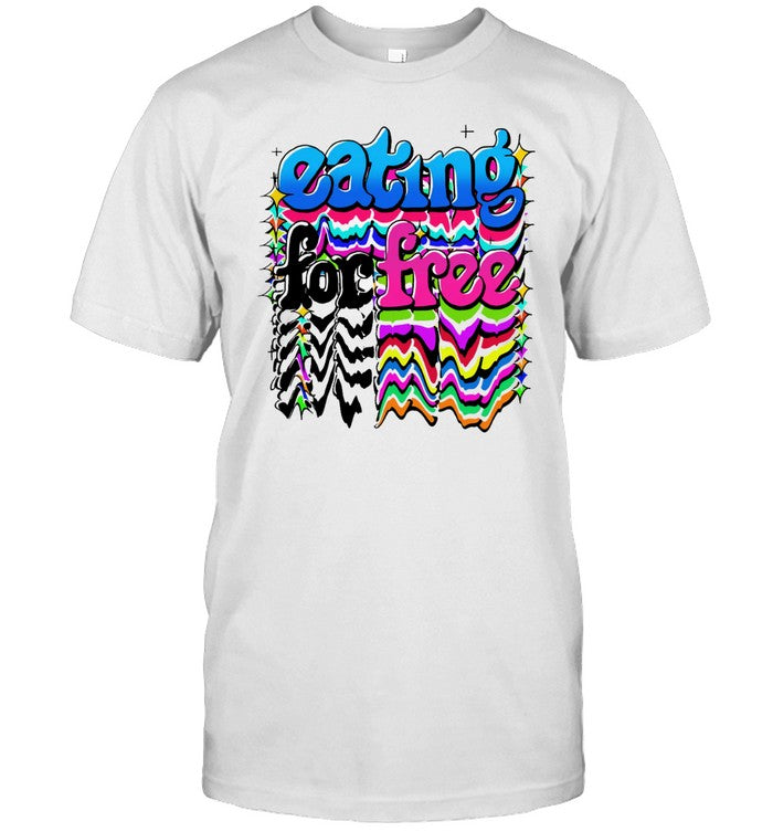 Painted Eating For Free Tee