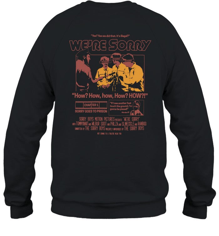 Sorry Boys 2023 Shirt