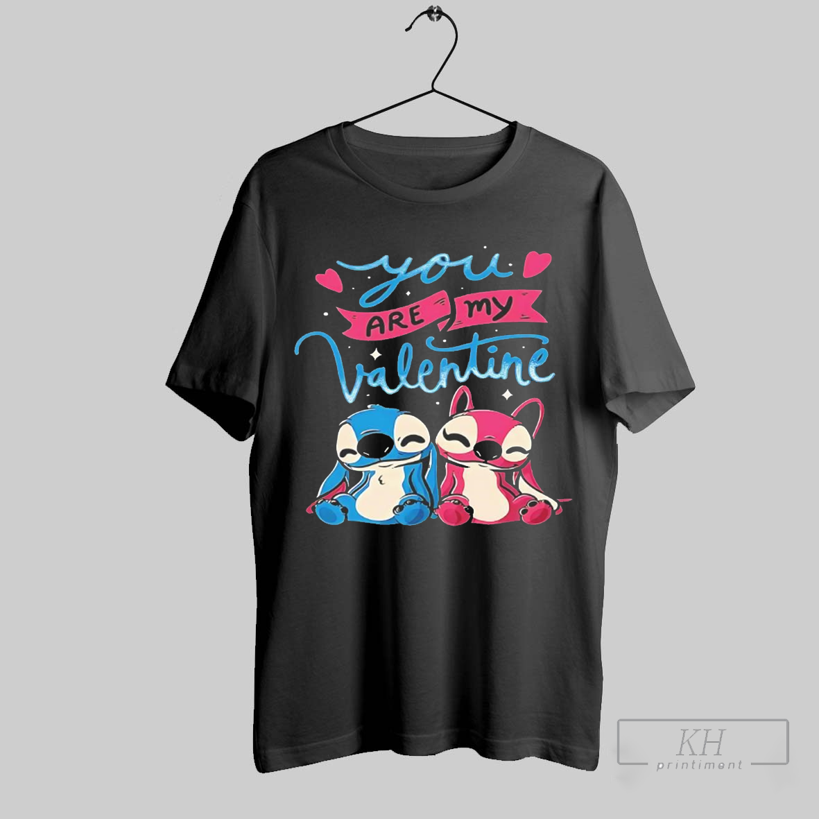Stitch And Angel You Are My Valentine Shirt T Shirt