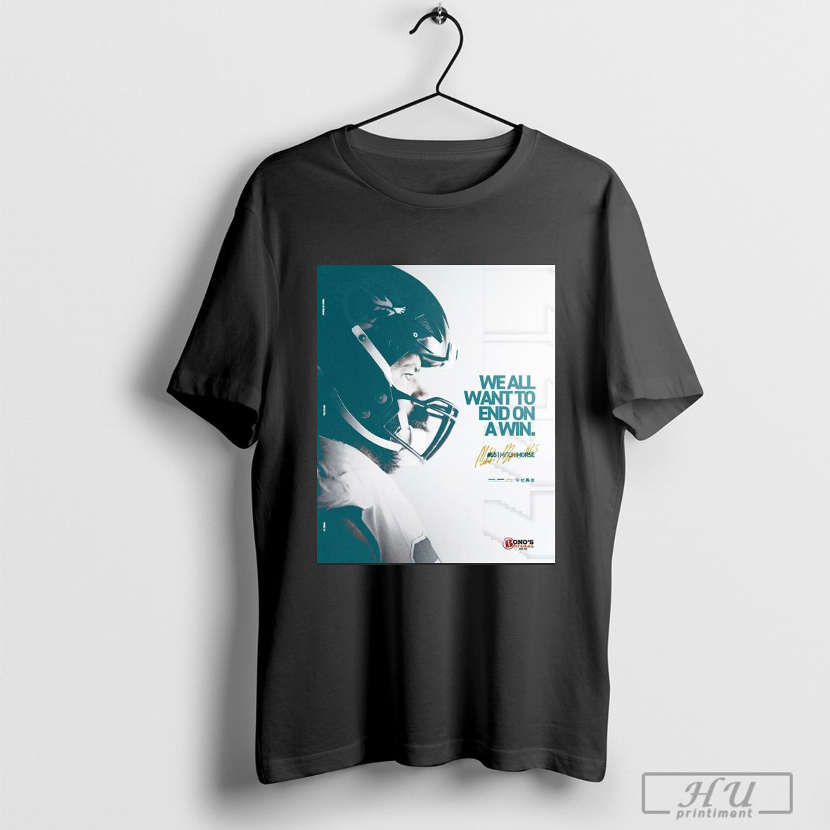 Poster Jacksonville Jaguars Mitch Morse We All Want To End On A Win Fight To Finish Signature T Shirt