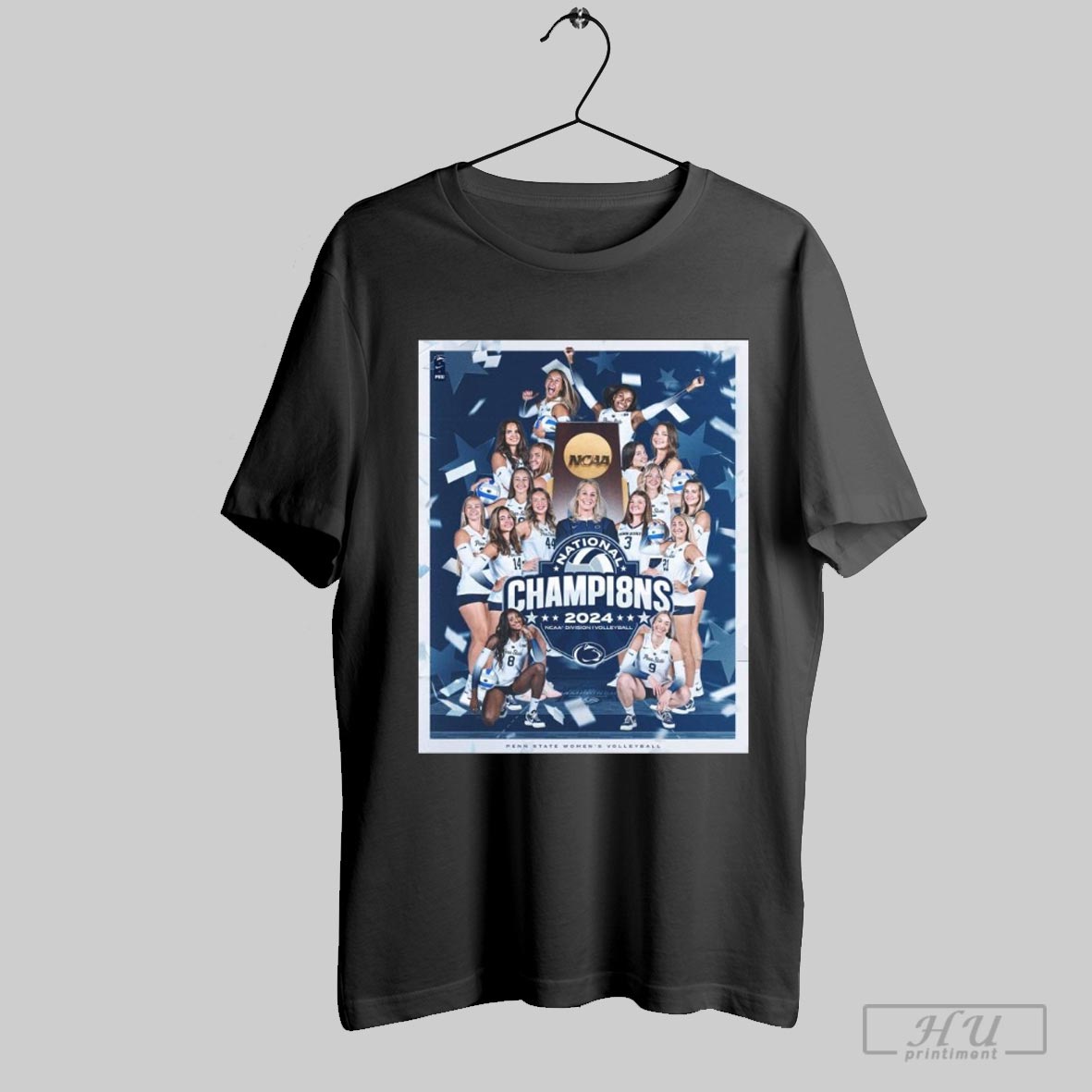 Poster Penn State Nittany Lions Womens Volleyball Eight Time National Champions 2024 Ncaa Division I T Shirt Sweatshirt Cutom Poster Coffee Mugs Ornam