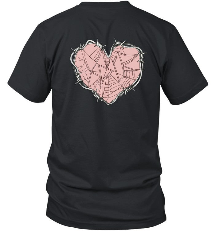Sam and Colby Web Heart Shirt