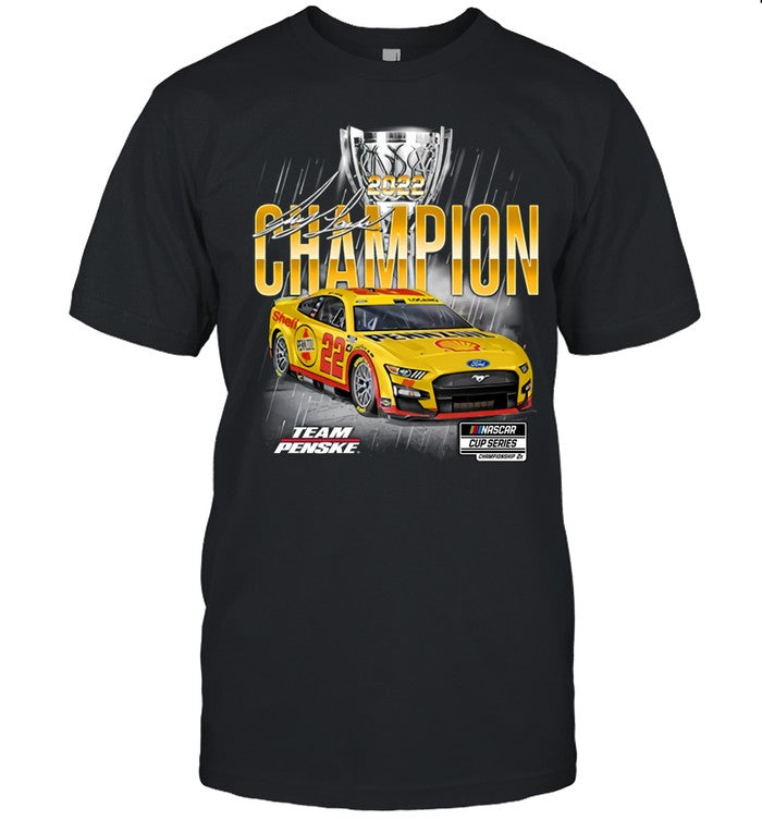 Joey Logano 2022 Champion Shirt