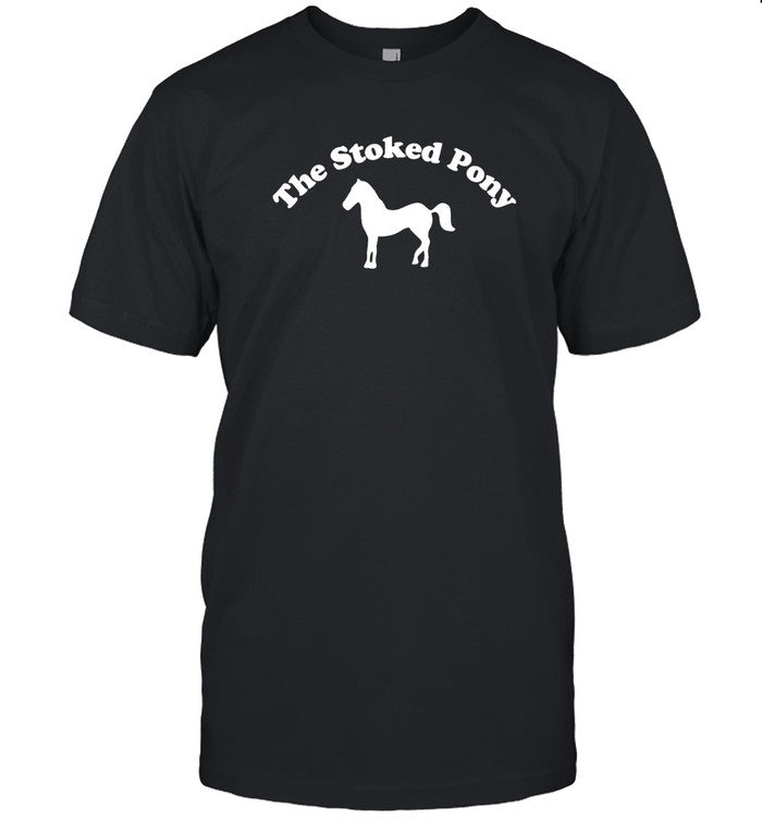 Limited The Stoked Pony Black T-Shirt