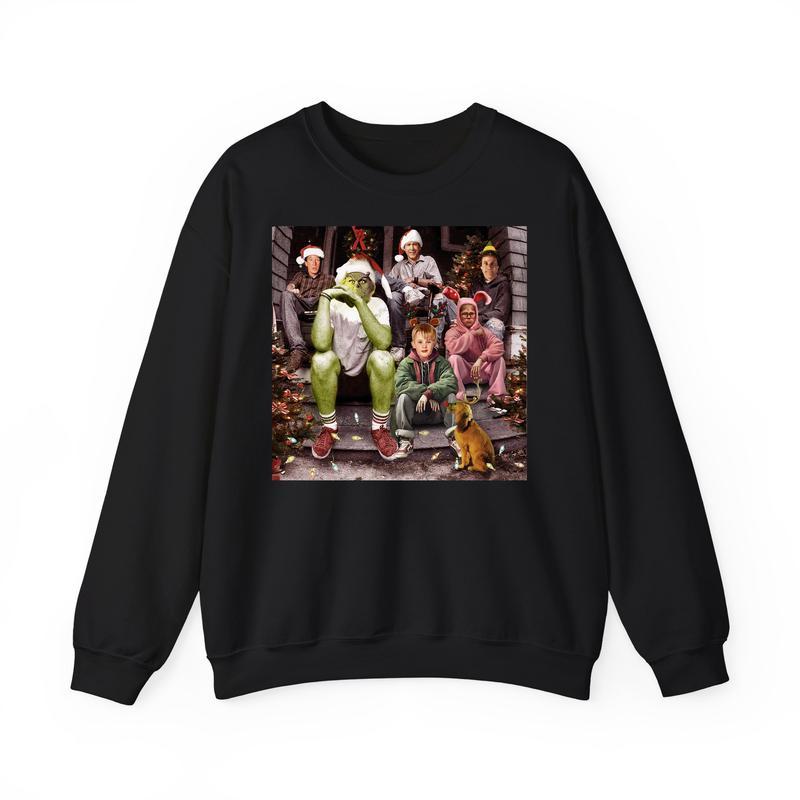 Christmas Thug Life Sweatshirt, Ugly Christmas Sweatshirt, Funny Christmas Shirt, Home Alone Shirt, Ghost Malone Shirt