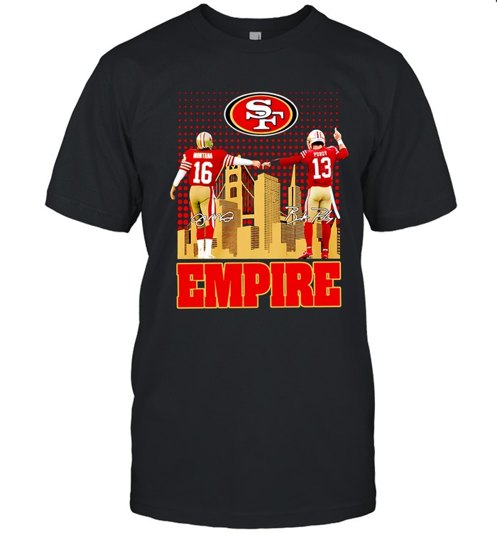 Joe Montana X Brock Purdy San Francisco 49Ers Empire New Shirt