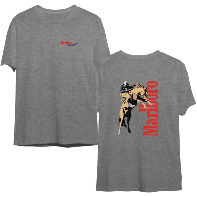 Vintage Marlboro Cowboy Wild West, Cowboy Shirt, Country Shirt, Western Tshirt, Southern Shirt, Country Girl  T-shirt, sweater and Hoodie