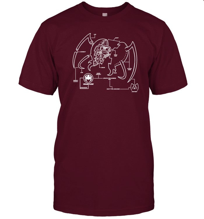 Alan Becker Inside A Virabot Shirt