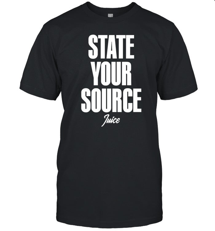 Jaylen Brown Wearing State Your Source Juice Tee