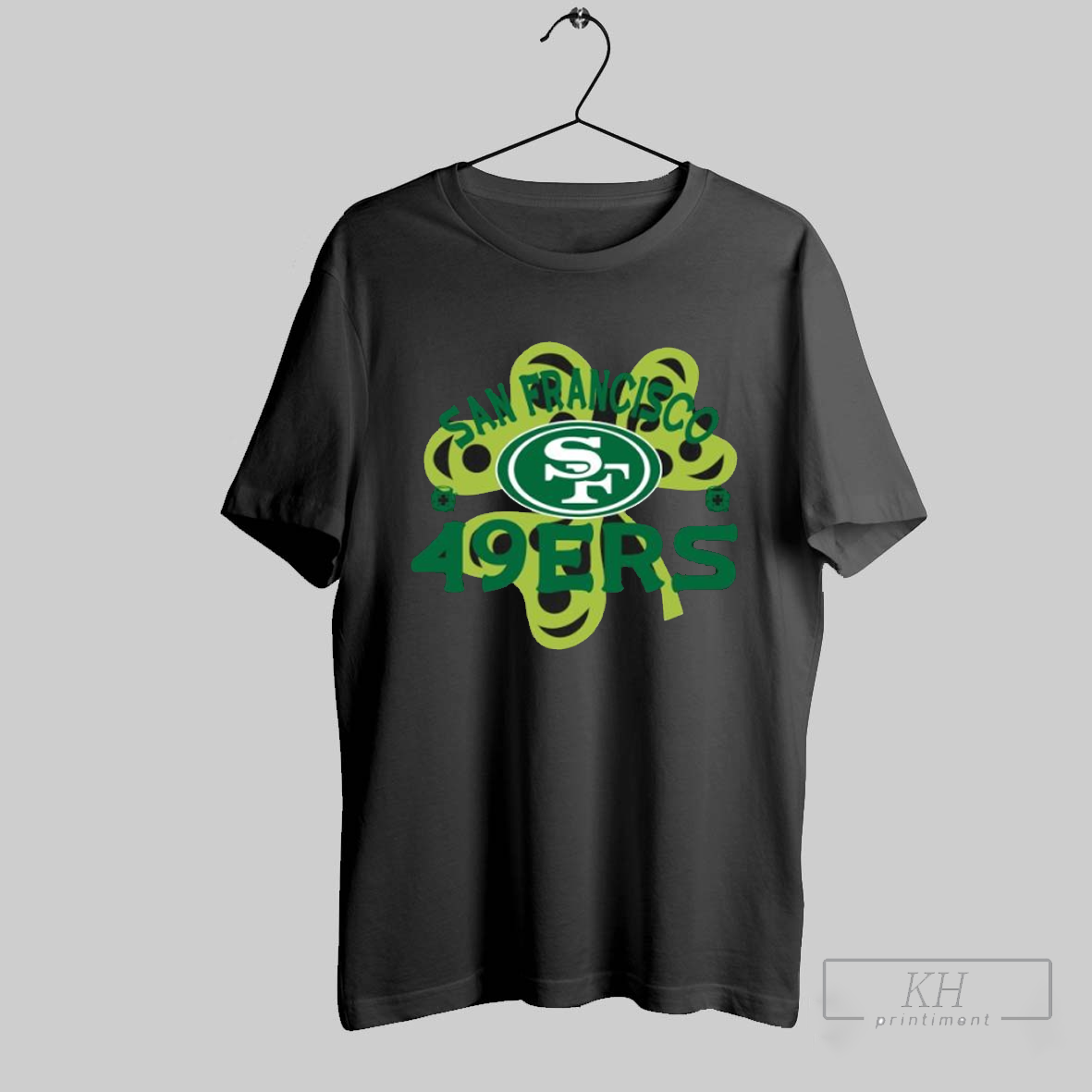 San Francisco 49ers Levelwear St Patricks Day Richmond Shamrock Shirt T Shirt