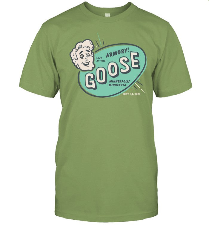 Goose Sept 14 2024 The Armory in Minneapolis, MN Tour T Shirt