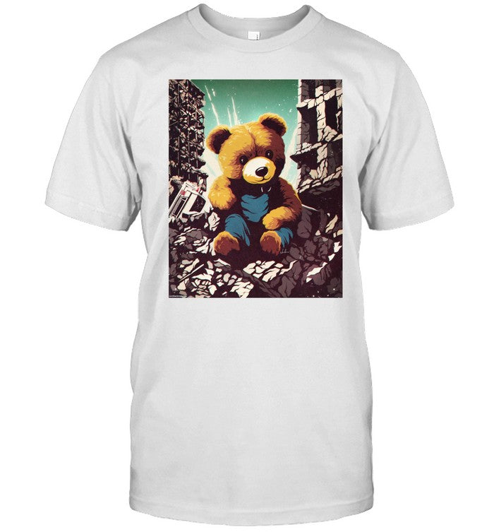 Nordacious Ceasefire Now Teddy Bear Tee