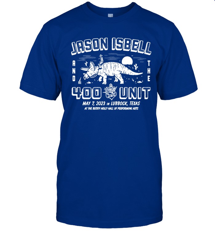Jason Isbell And The 400 Unit Lubbock, Texas May 7, 2023 T-Shirt