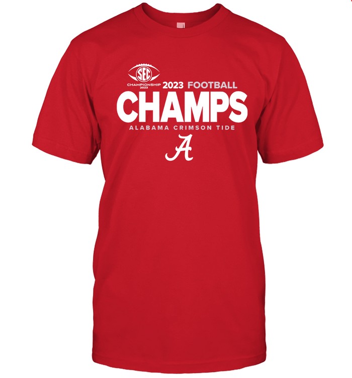 Limited Alabama Crimson Tide 2023 SEC Football Conference Champions T Shirt