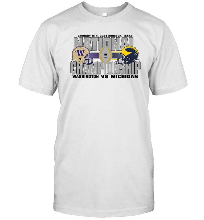 Limited Michigan Wolverines vs Washington Huskies College Football Playoff 2024 National Championshi