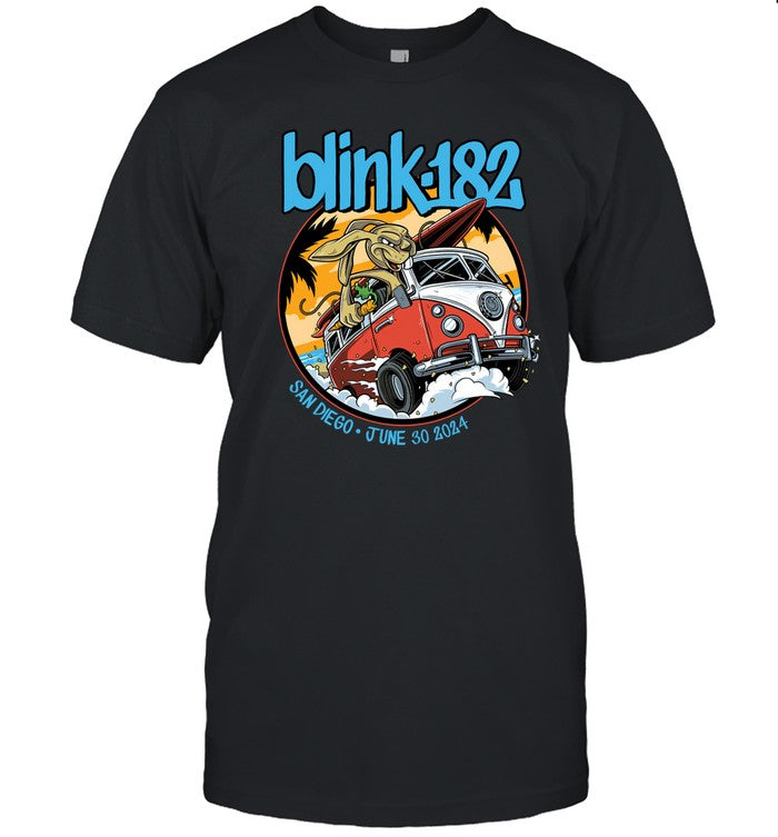 June 30, 2024 Blink-182 Petco Park, San Diego, CA T-Shirt