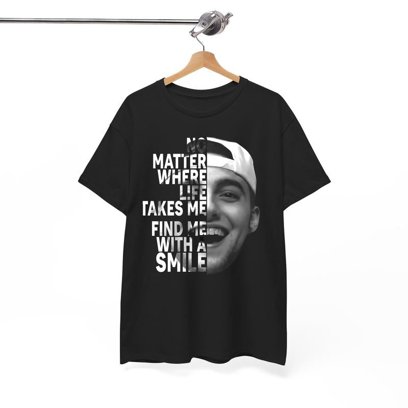 Mac Miller Tshirt, No matter where life takes me, you'll find me with a smile Shirt, Best Day Ever