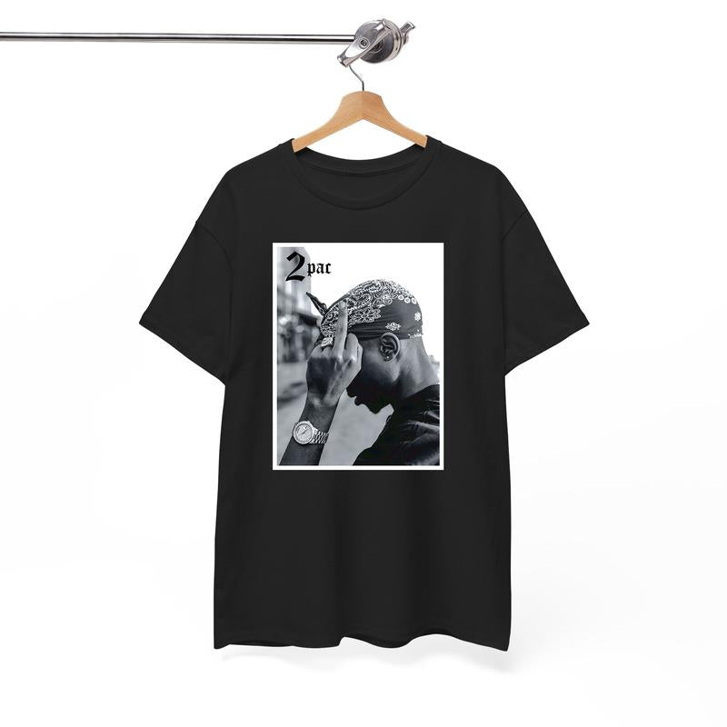 2PAC Rapper Tshirt, Hip Hop Legends and Pioneers Tee, Gift For Fan, 90s Hip Hop, 2PAC02