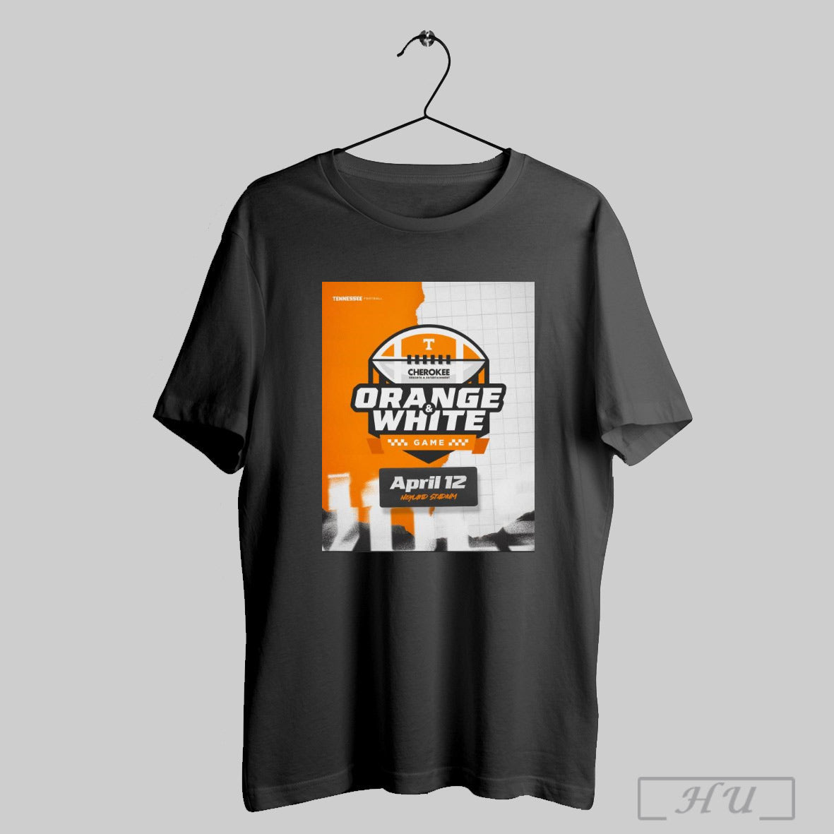 Poster Tennessee Vols Football Orange And White Game April 12 Neyland Stadium Cherokee Resorts And Entertainment T Shirt Sweatshirt Poster