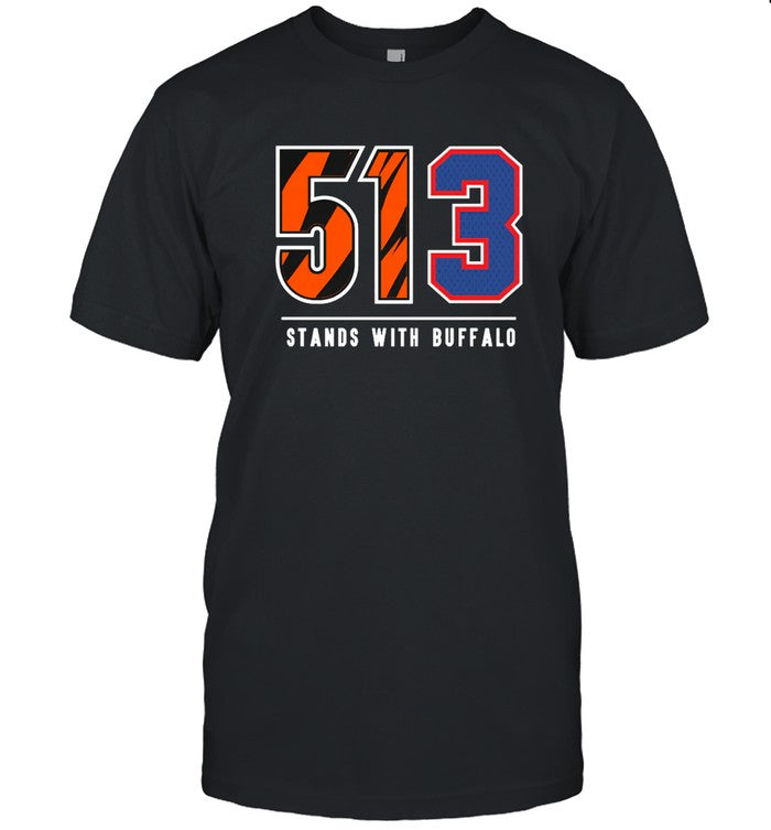 Damer Chasing 513 Stands With Buffalo Shirt