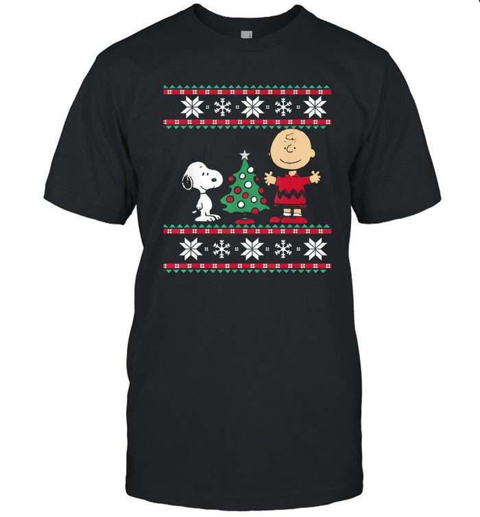 Snoopy and Charlie Brown 2024 Christmas shirt