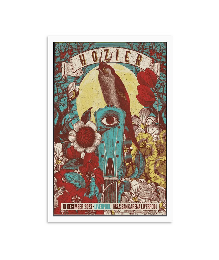 Hozier December 10, 2023 M&S Bank Arena Liverpool, UK Poster