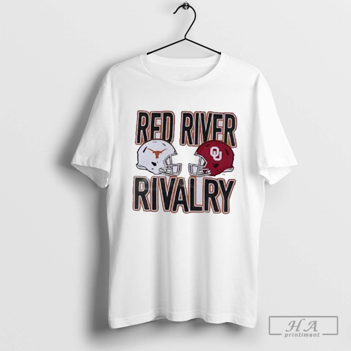 Red River Rivalry Texas Longhorns vs. Oklahoma Sooners T-shirt