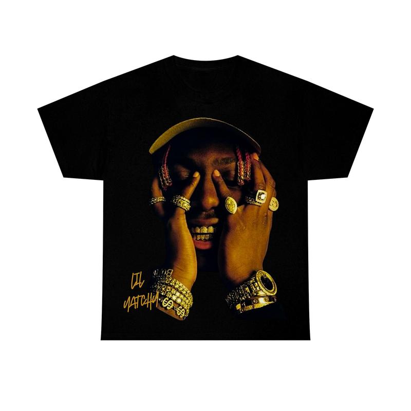 Vintage Style LIL YATCHY SHIRT Rap Tee Graphic Hip Hop Retro 90s Shirt Size S-3XL