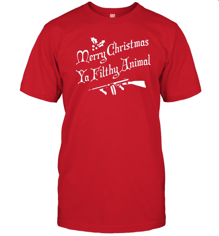 Merry Christmas Ya Filthy Animal Shirt_3