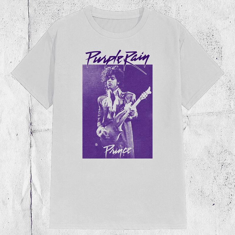 Vintage 80S 90S Prince Purple Rain Album Concert T-Shirt, T-Shirt For Men, Women