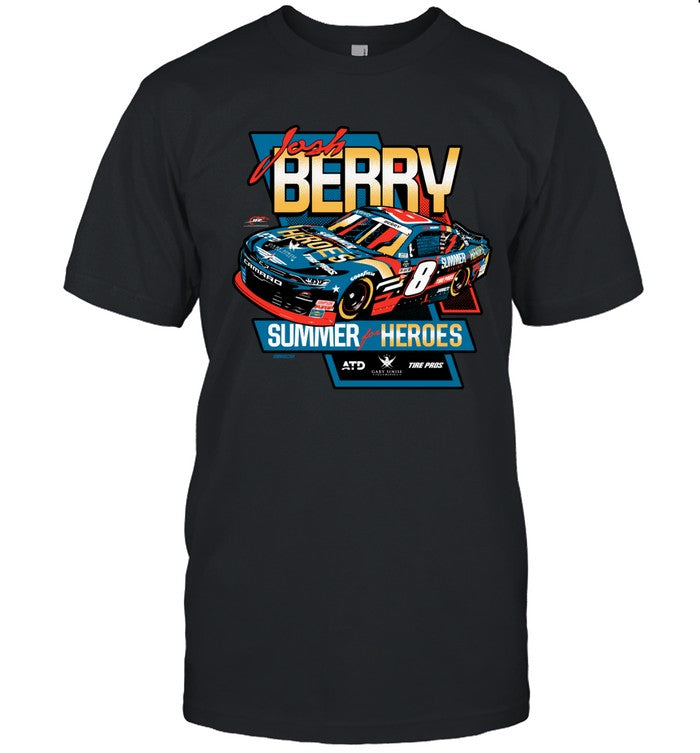 Josh Berry JR Motorsports Summer For Heroes Shirt