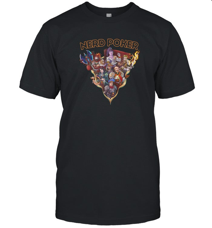Nerd Poker Season Five Portrait shirt