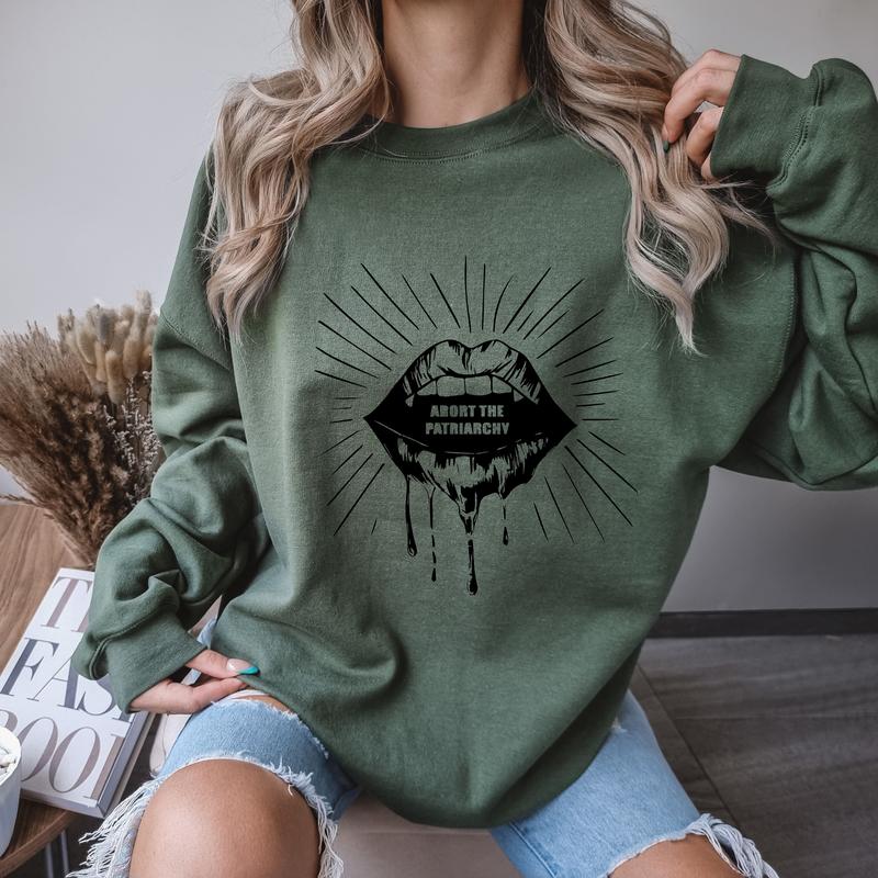 Abort The Patriarchy Shirt, Feminism T-Shirt Sweatshirt Hoodie, Women Rights Shirt, Pro Choice Shirt, Womenswear Christmas Gift