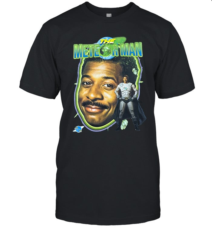 Space Meteor Face Shirts